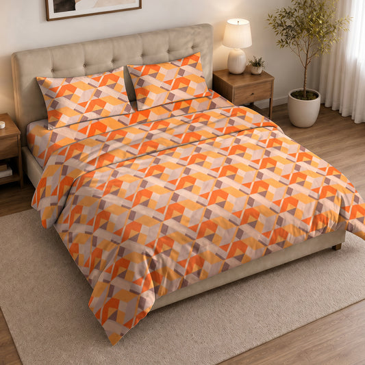 ORANGE LIME DUVET COVER