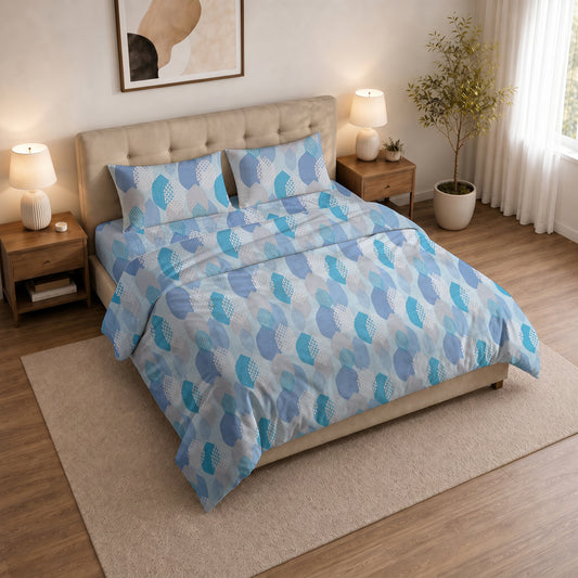 AQUA DUVET COVER