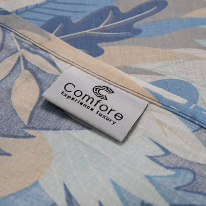 BLUE FEATHER DUVET COVER