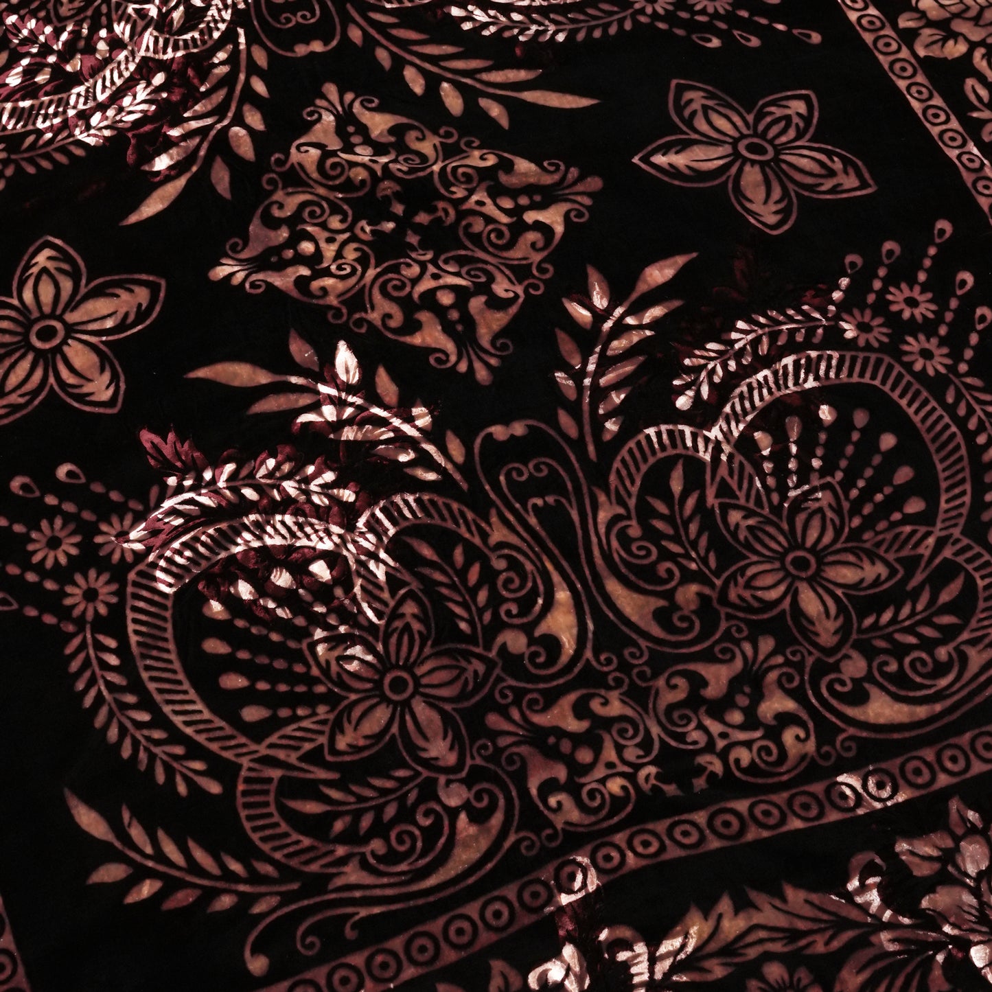 FLORAL MEHROON