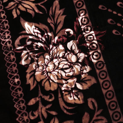 FLORAL MEHROON