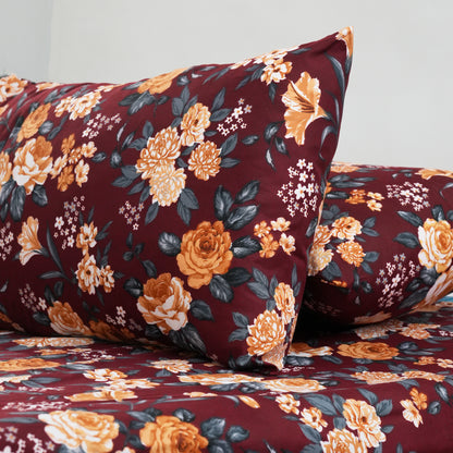 Mehroon Floral