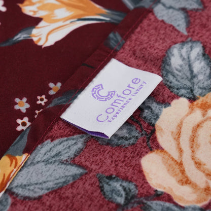 Mehroon Floral