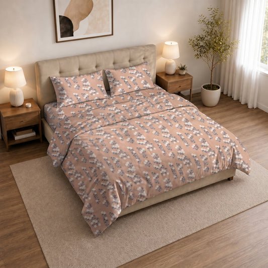 FAWN HEX DUVET COVER
