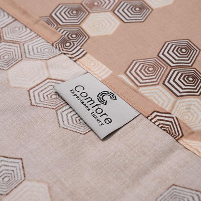 FAWN HEX DUVET COVER