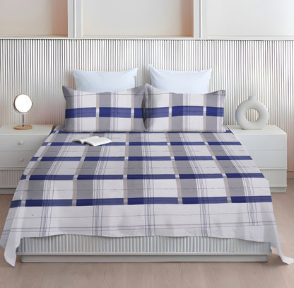 Blue Chequered