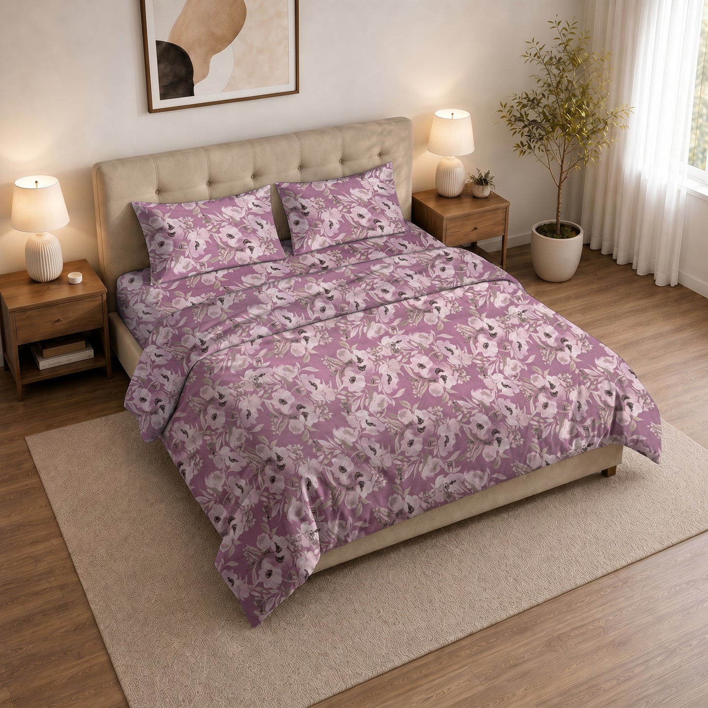 PINK BUNCH DUVET COVER