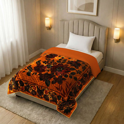 Orange Floral