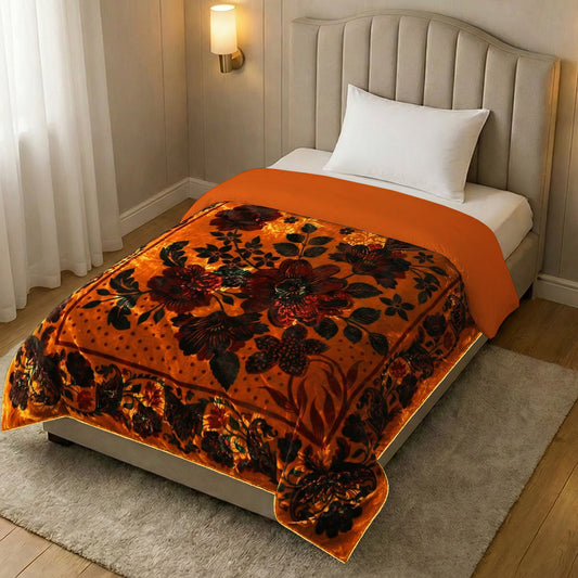 Orange Floral