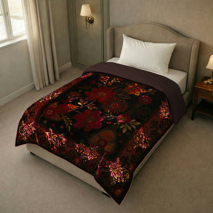 Brown Floral