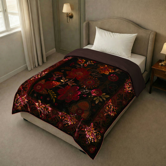 Brown Floral