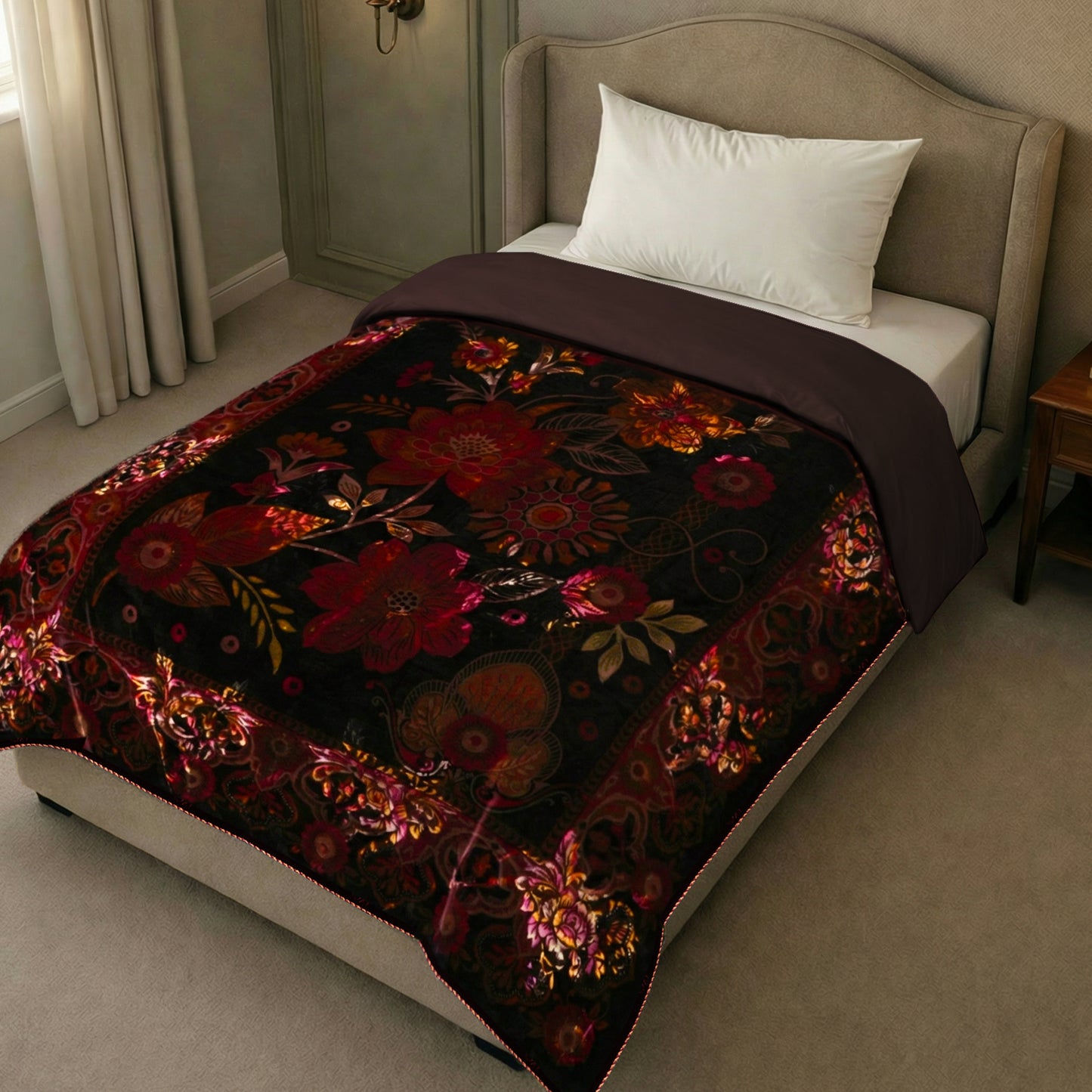 Brown Floral
