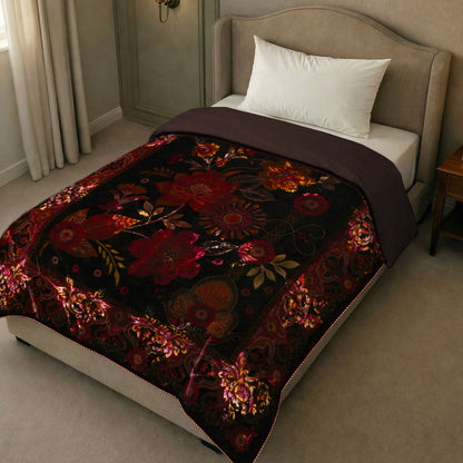 Brown Floral