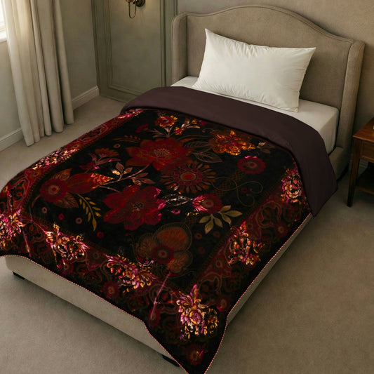 Brown Floral