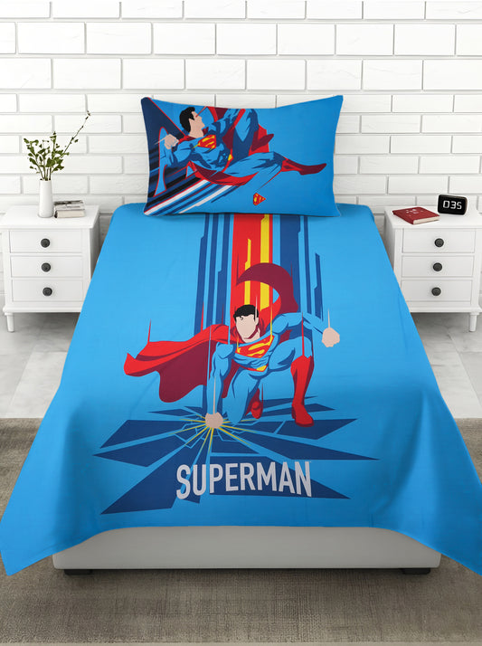 Superman Single Bed Sheet