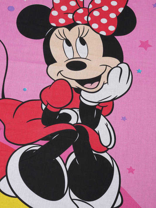 Rainbow Minnie Single Bed Sheet