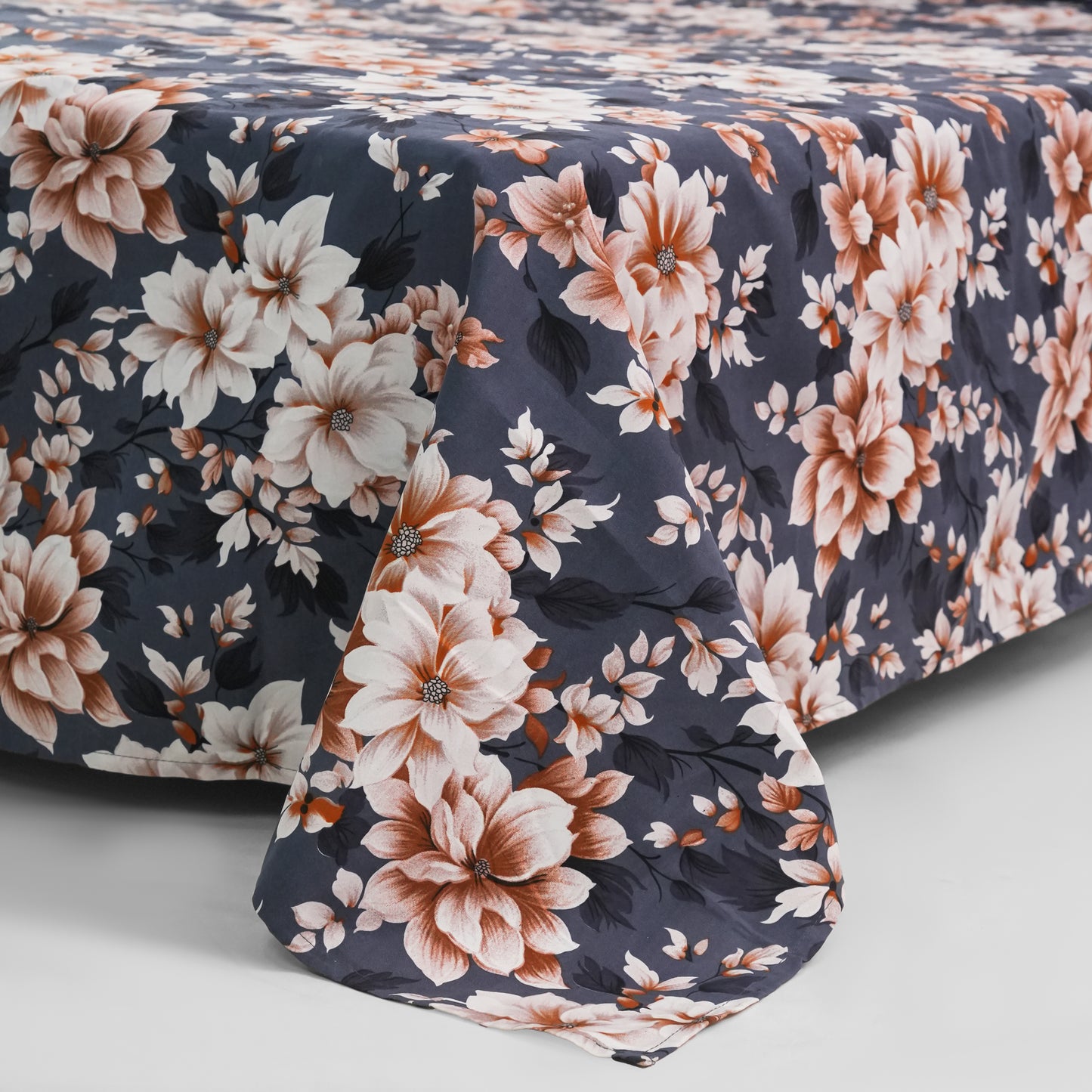Slate & Peach Florals