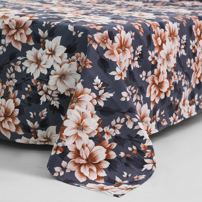 Slate & Peach Florals