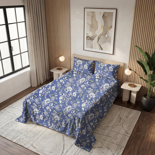 Aqua Floral